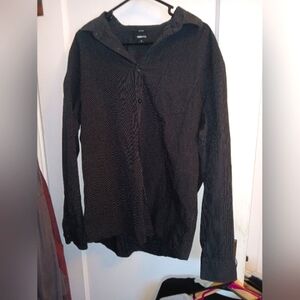 EUC Men's Claiborne Pin Striped Dress Shirt  XL